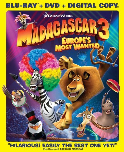 Madagascar 3: Europe's Most Wa/Madagascar 3: Europe's Most Wa@Blu-Ray/Ws@Pg/Incl. Dvd/Dc/Uv